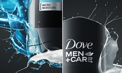 Dove多芬男士洗發(fā)水平面廣告設(shè)計(jì)(國(guó)外版)