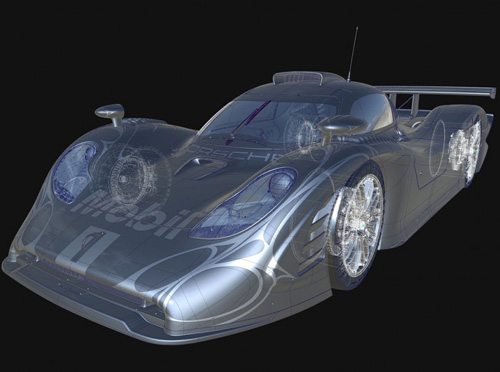 超級跑車設(shè)計效果圖