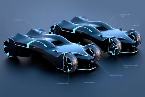 炫酷的概念型跑車設(shè)計(jì)