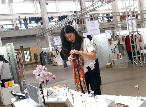 珠寶設(shè)計師薩莎攜品牌DaintyBijoux亮相上海時裝周