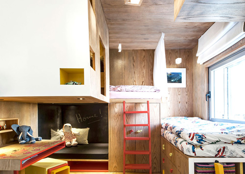 以色列復式閣樓公寓設計