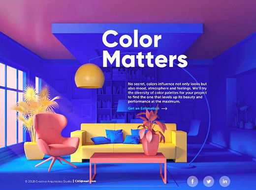 這9個視覺驚艷的網(wǎng)頁，是這樣設(shè)計出來的