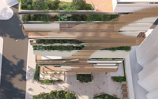 BARU商業(yè)大廈新型植物整合建筑設(shè)計