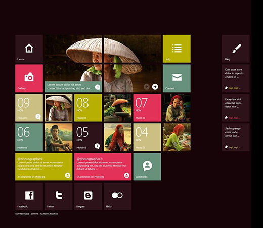 網(wǎng)頁設(shè)計(jì)之平面構(gòu)成排版能力