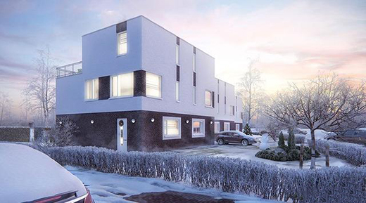 ZINGVR國外優(yōu)秀建筑設計作品：冬季印象黃昏|CGI