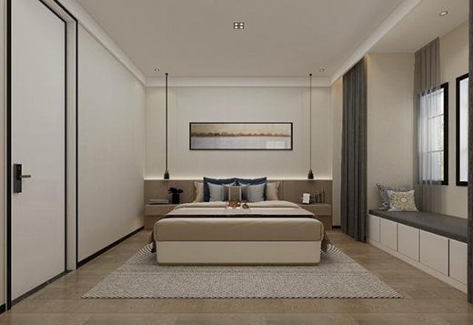 300㎡公寓現(xiàn)代簡約裝修設計 感受生活的柔軟與愜意