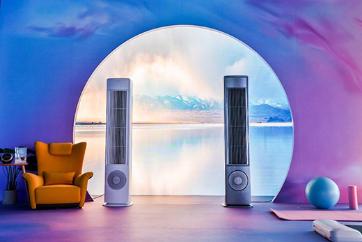 空調(diào)沒大屏?Leader首創(chuàng)大風幕設計，開啟大屏家居時代