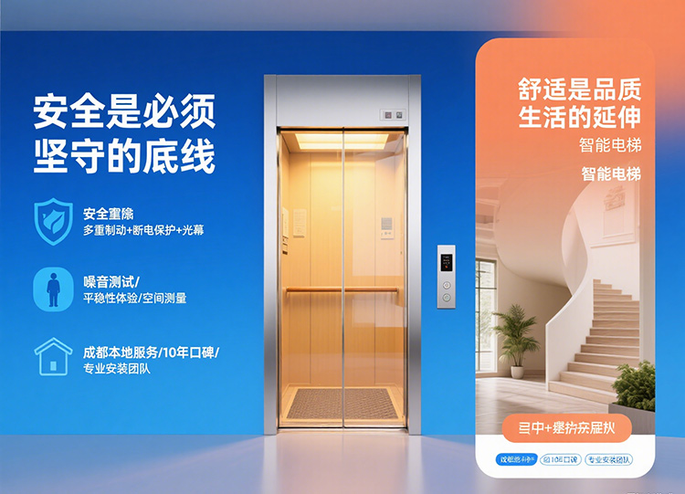 成都別墅電梯 安全舒適雙升級！成都別墅電梯選購避坑指南